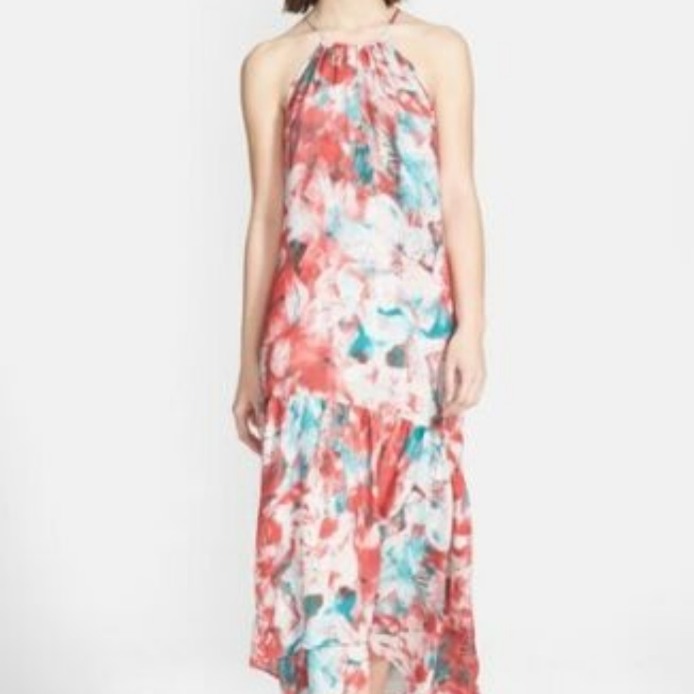 Parker Kansas Assymetrical Hem Maxi Dress